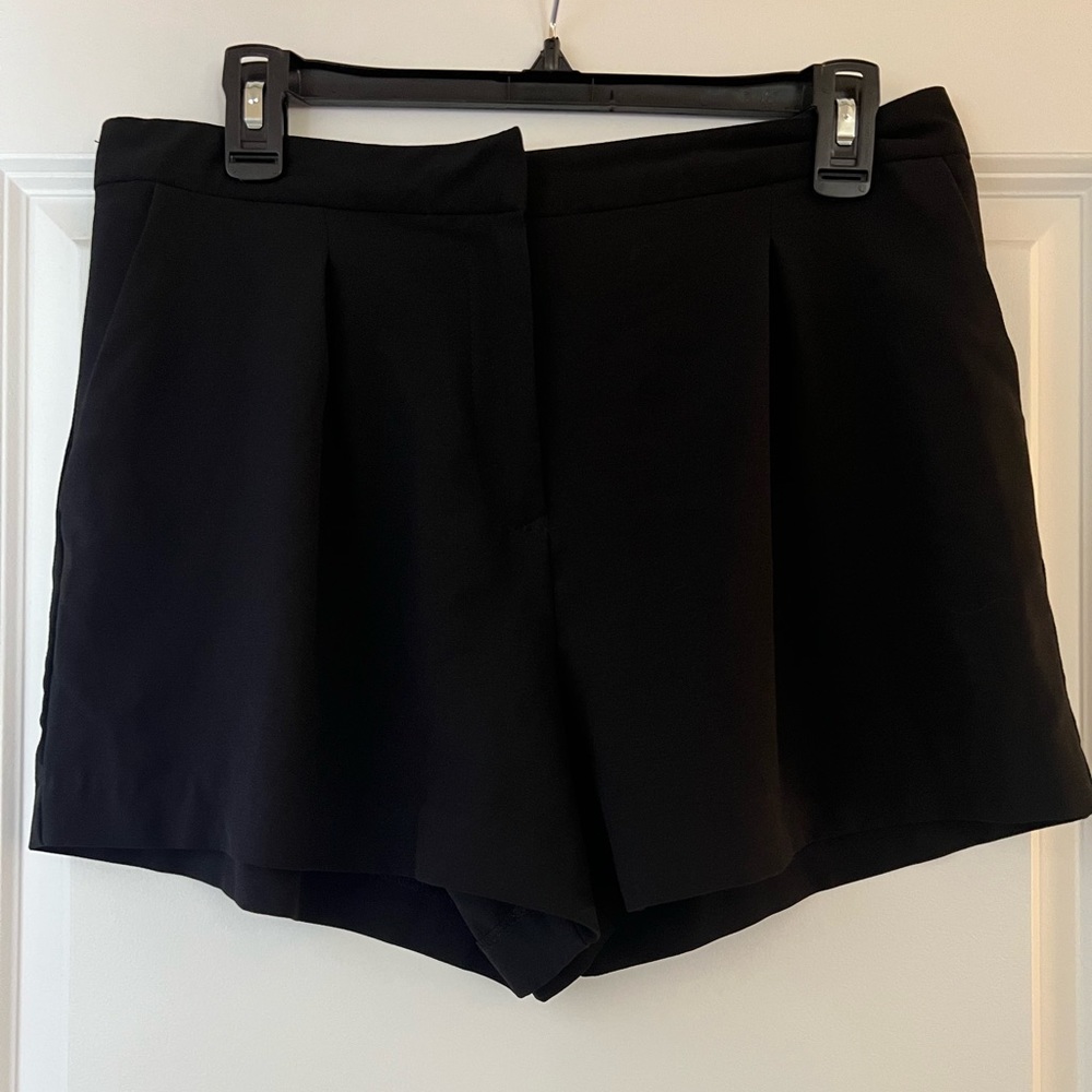 Dressy black shorts